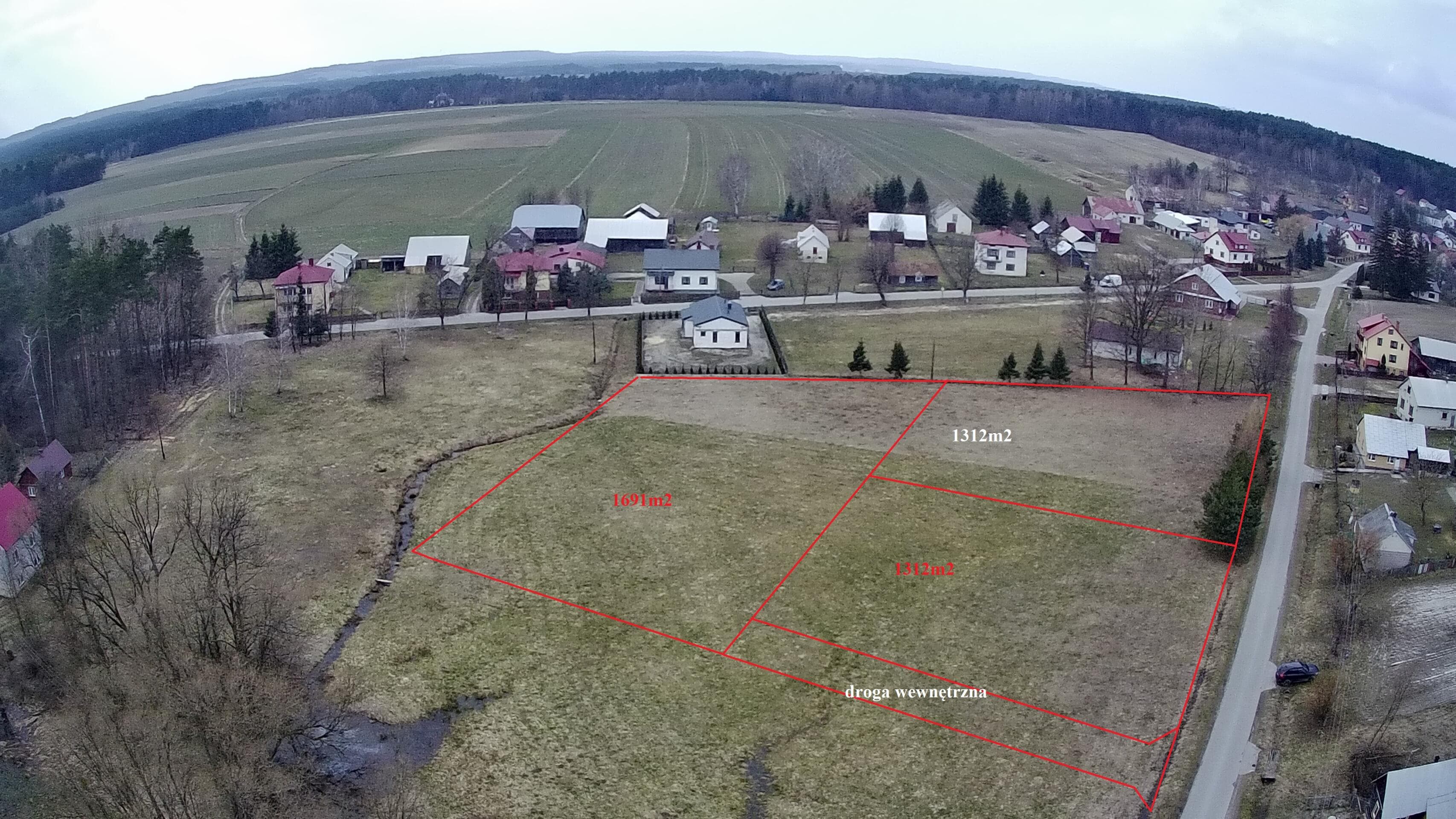 Działka budowlana , 3000m2 - Roztocze