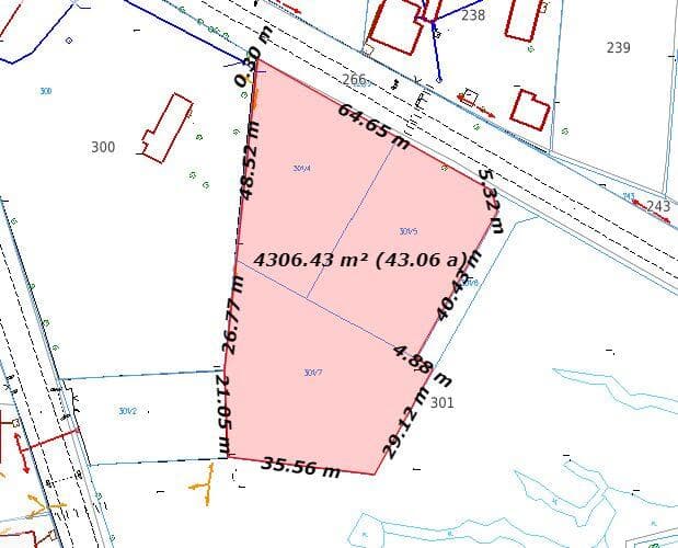 Działka budowlana , 3000m2 - Roztocze