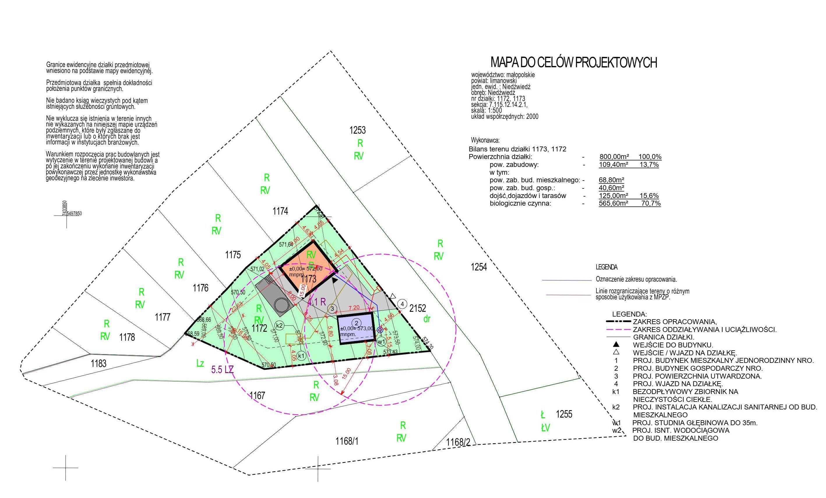 Widokowa działka Niedźwiedź k/Mszany Dolnej 800m2 z PNB