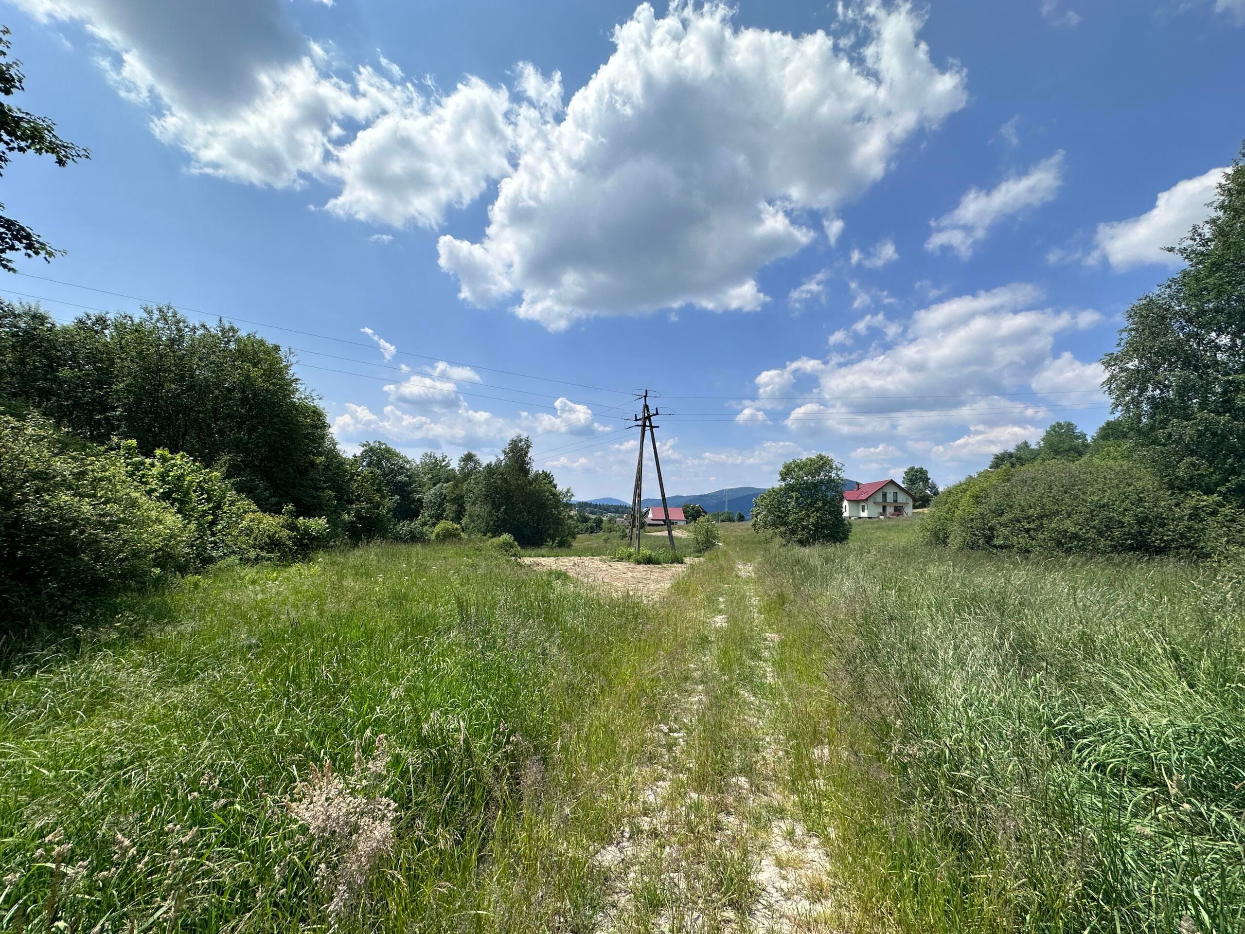 Działka, Kasina Wielka 3400 m2 - Rolna Siedliskowa