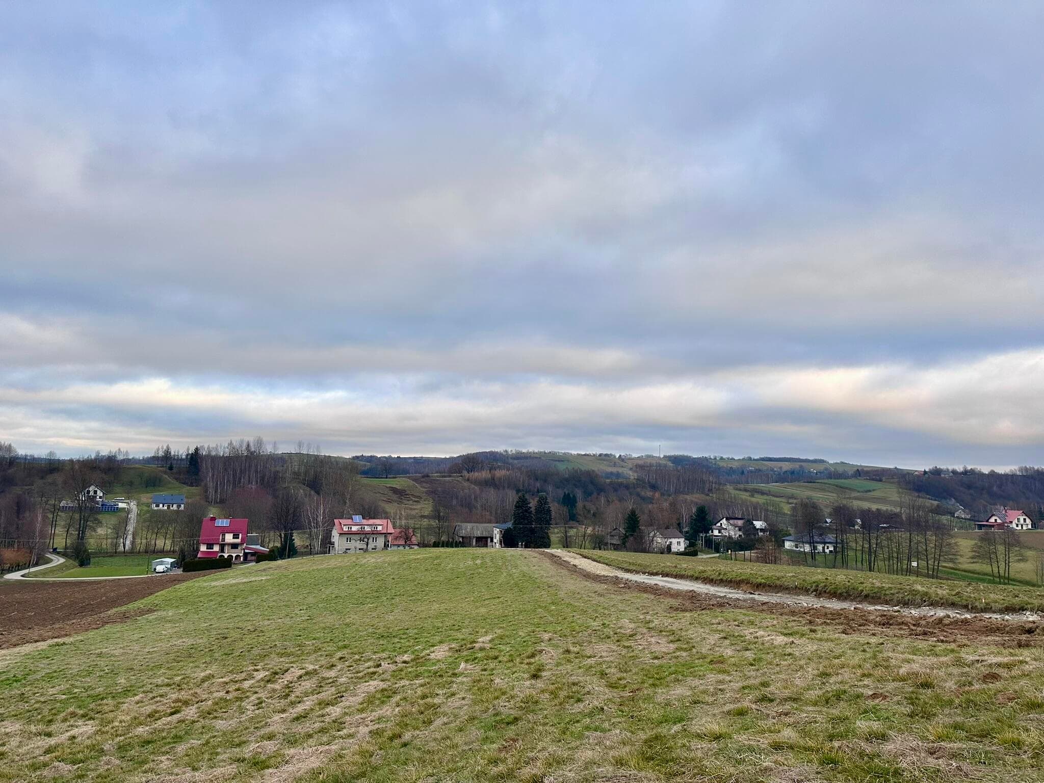 Działka budowlana widokowa Glinik 2000m2