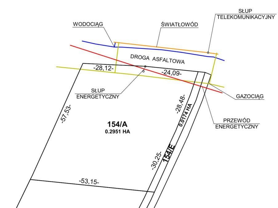 Działka budowlana widokowa Glinik 2000m2
