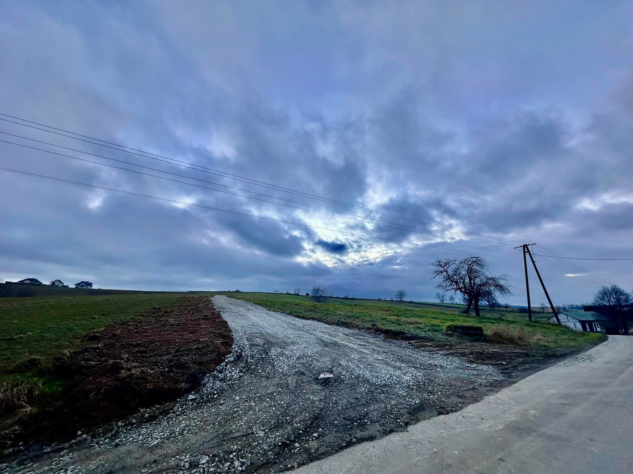 Działka budowlana widokowa Glinik 2000m2