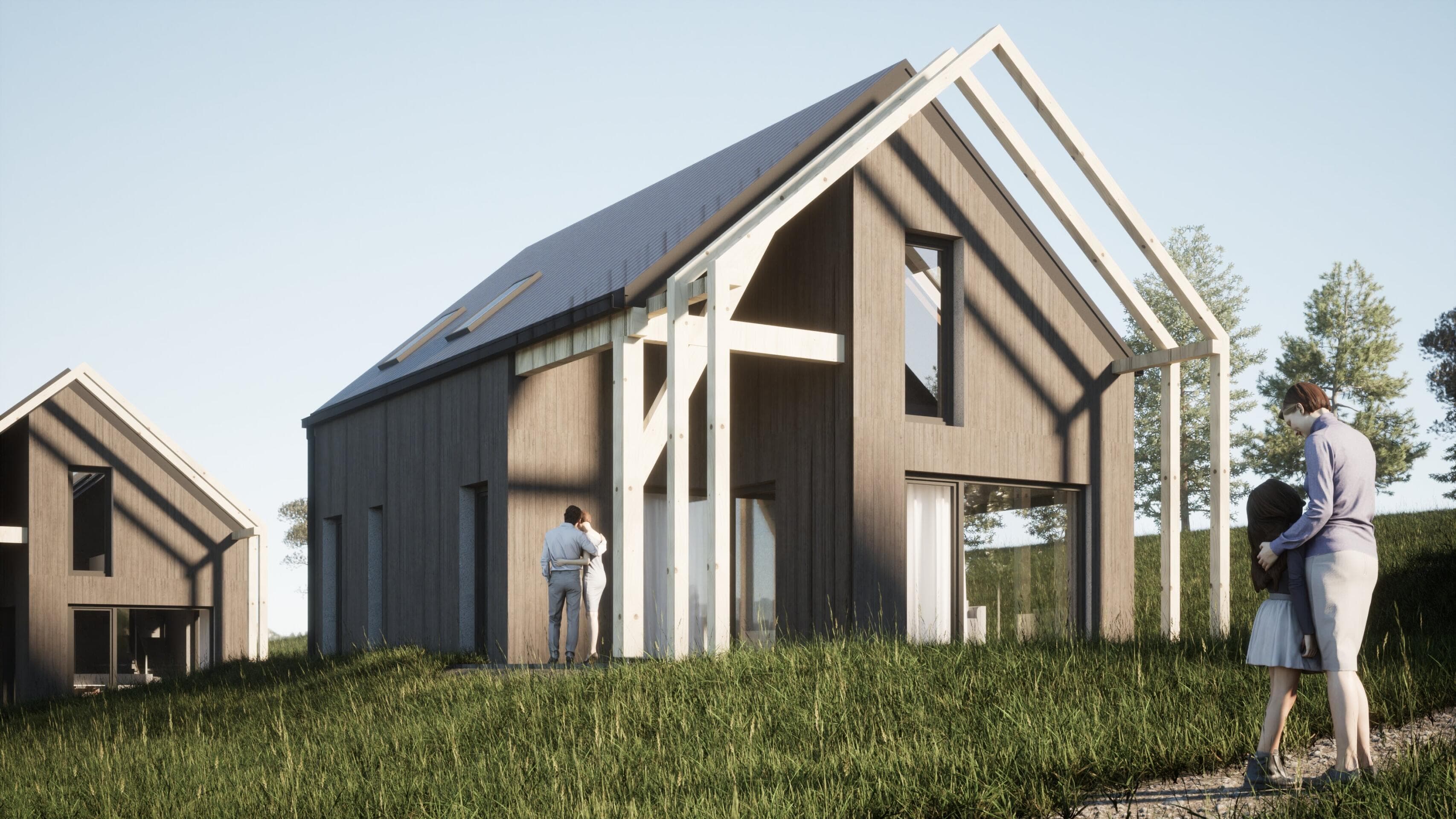 Widokowa działka budowlana 2870m2 Poręba Wielka, Orkanówka