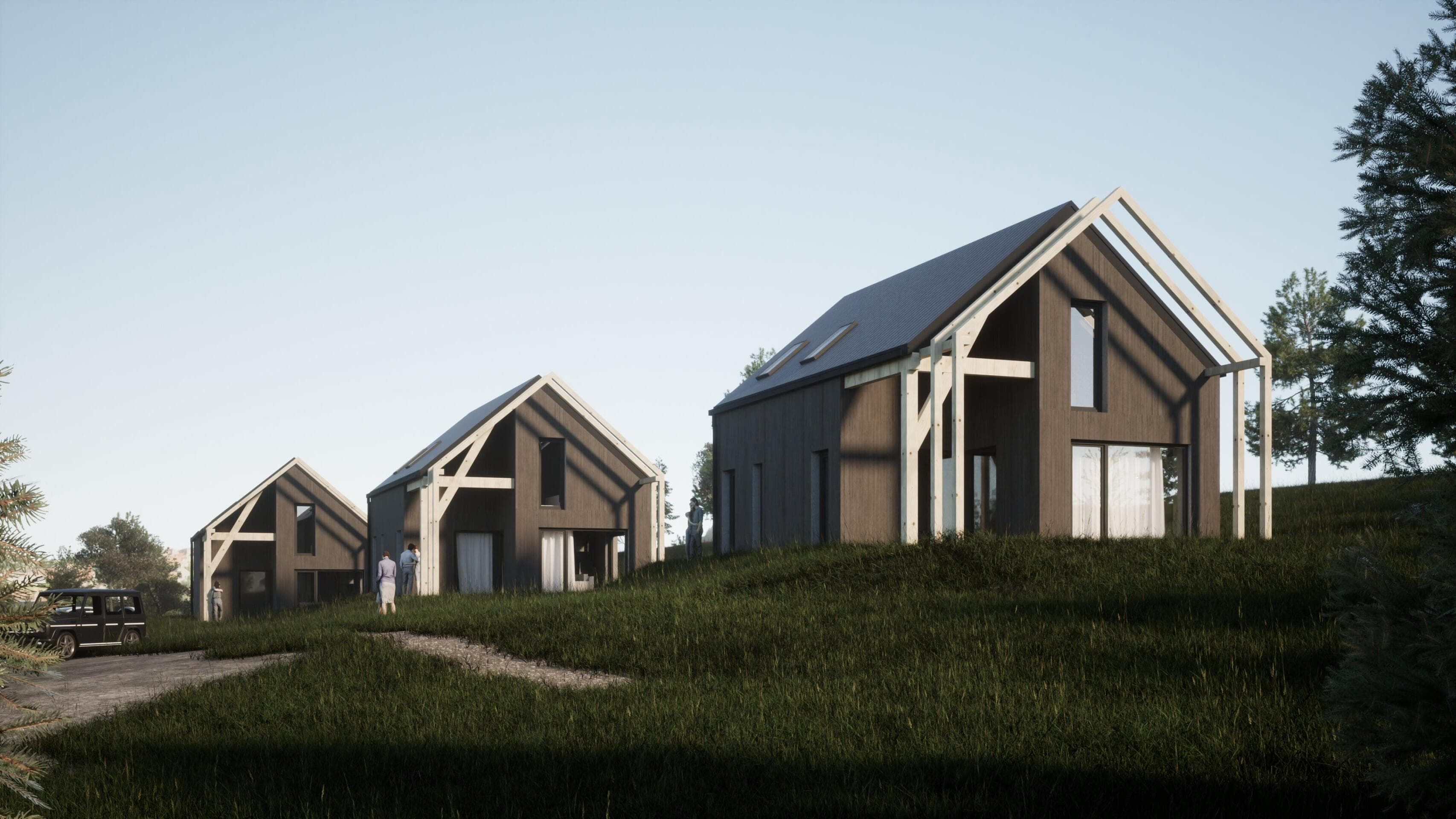 Widokowa działka budowlana 2870m2 Poręba Wielka, Orkanówka