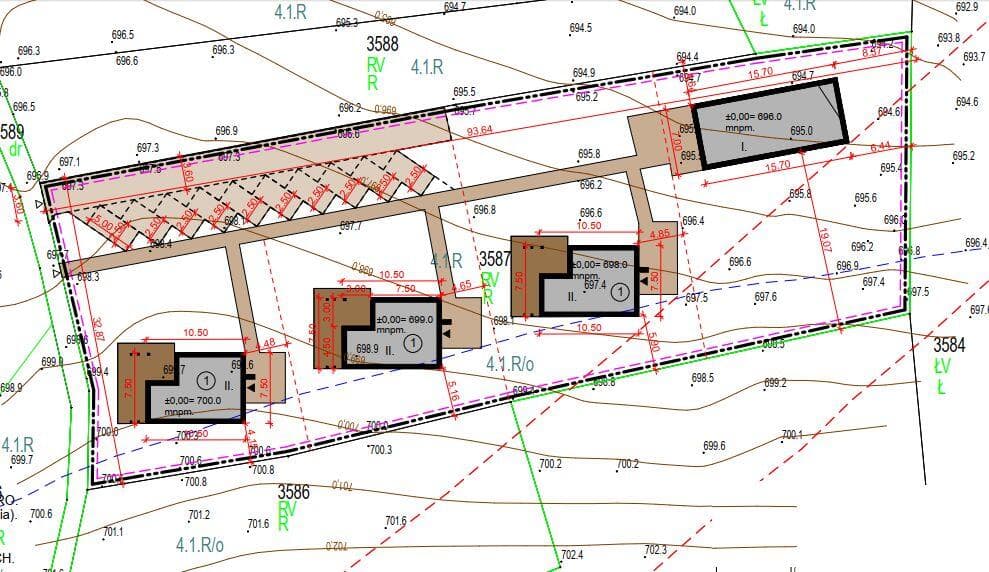 Widokowa działka budowlana 2870m2 Poręba Wielka, Orkanówka