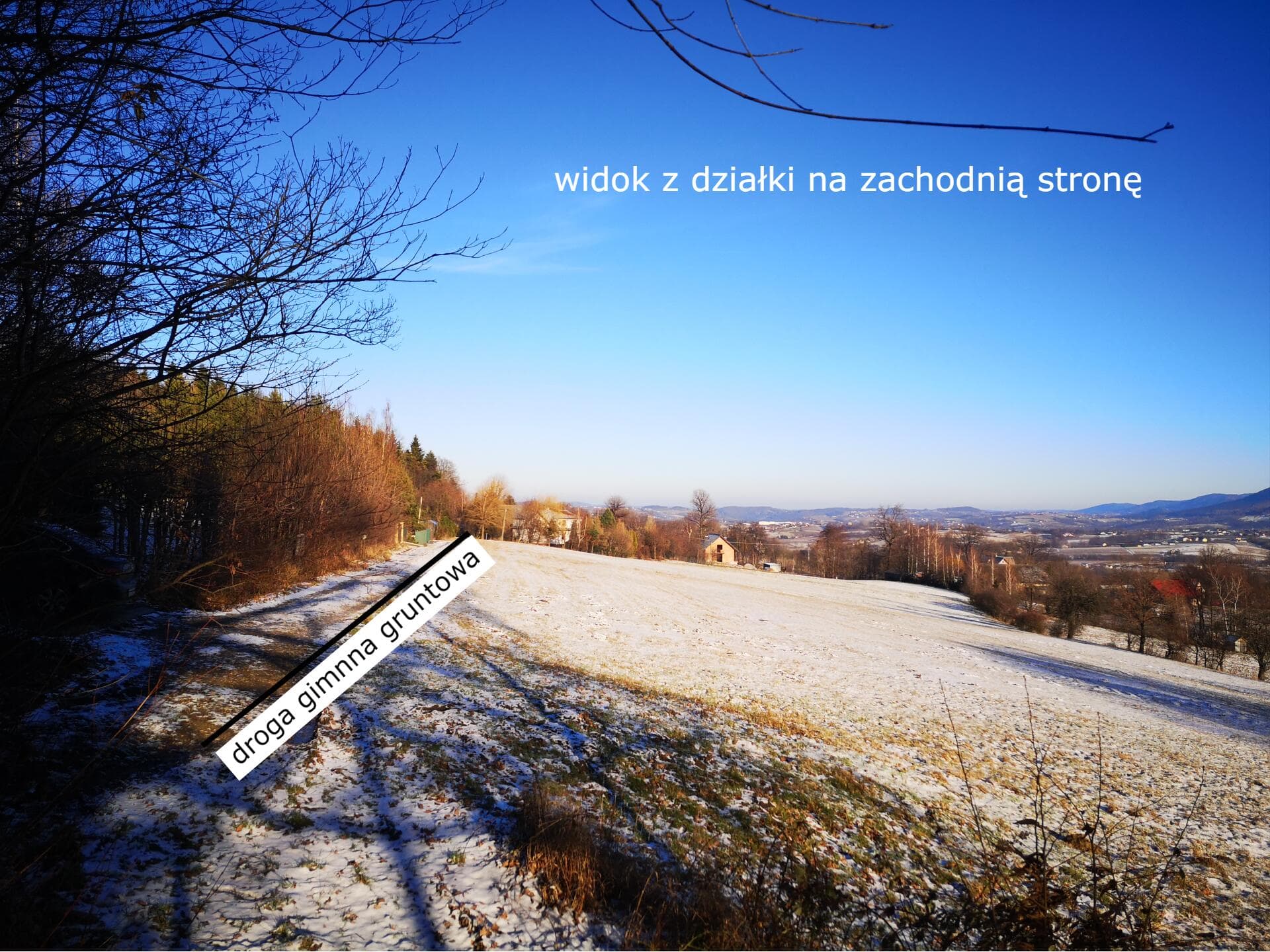 Działka Budowlana z widokiem na Beskid, Przenosza