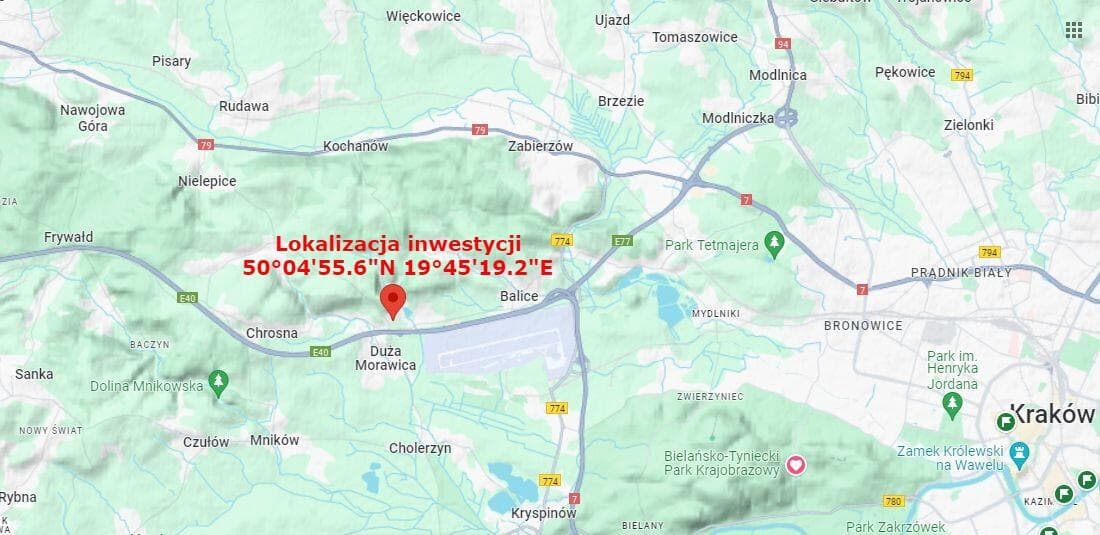Działka z pozwoleniem na budowę Morawica 748 PUM