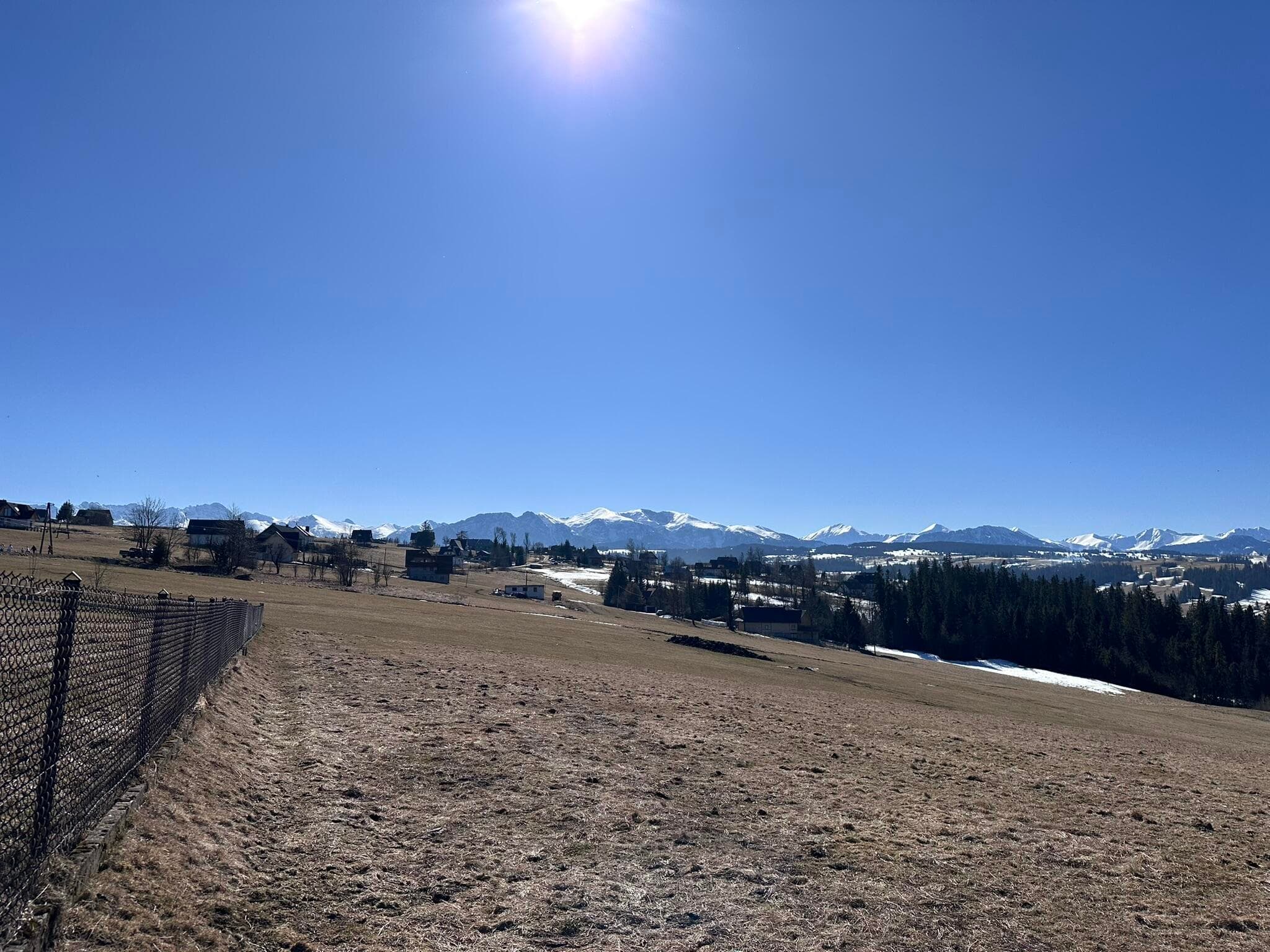 Widokowa działka budowlano-rolna Czerwienne 8827m2