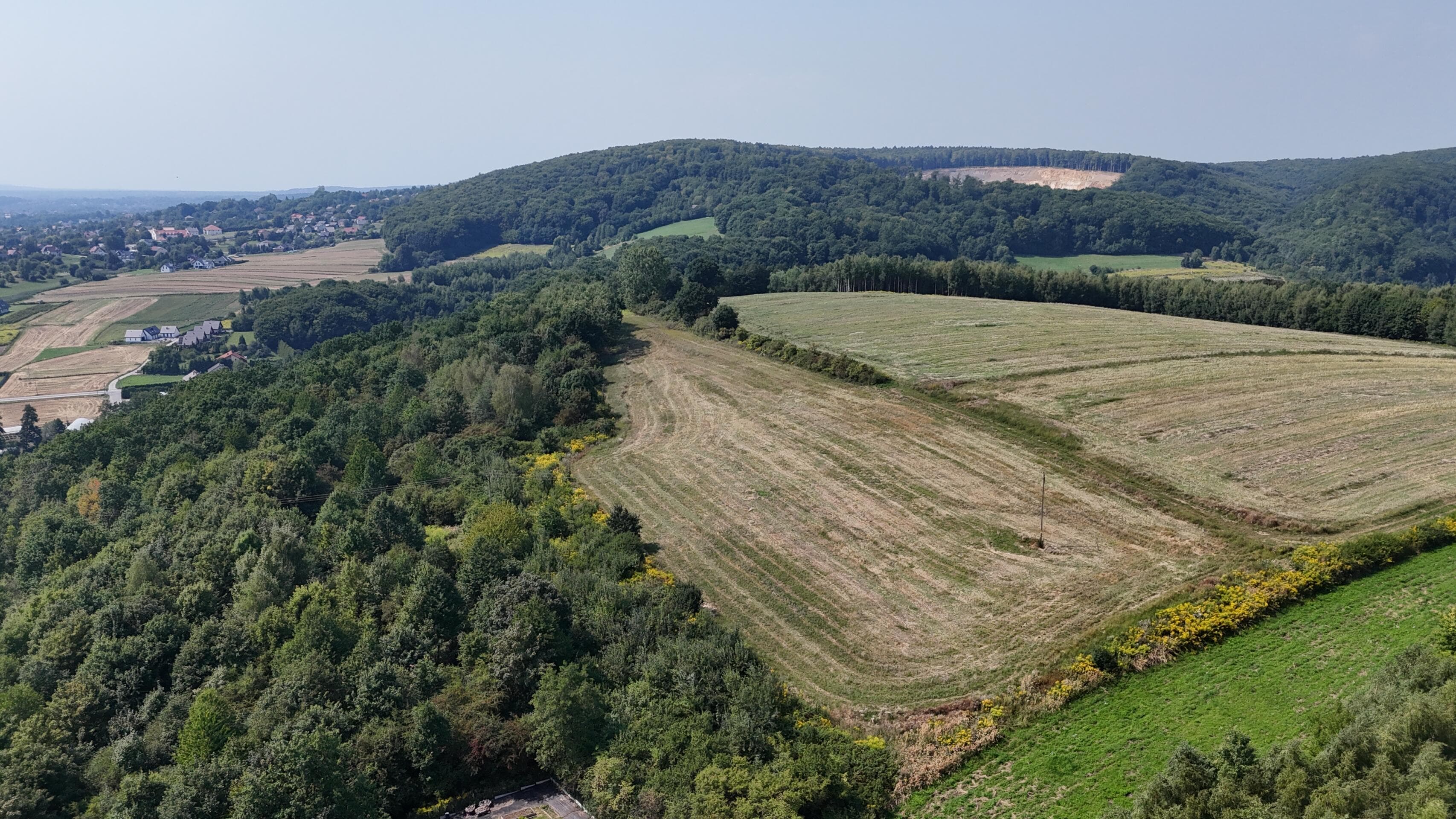 Działka widokowa zagrodowa 3050m2, Radwanowice